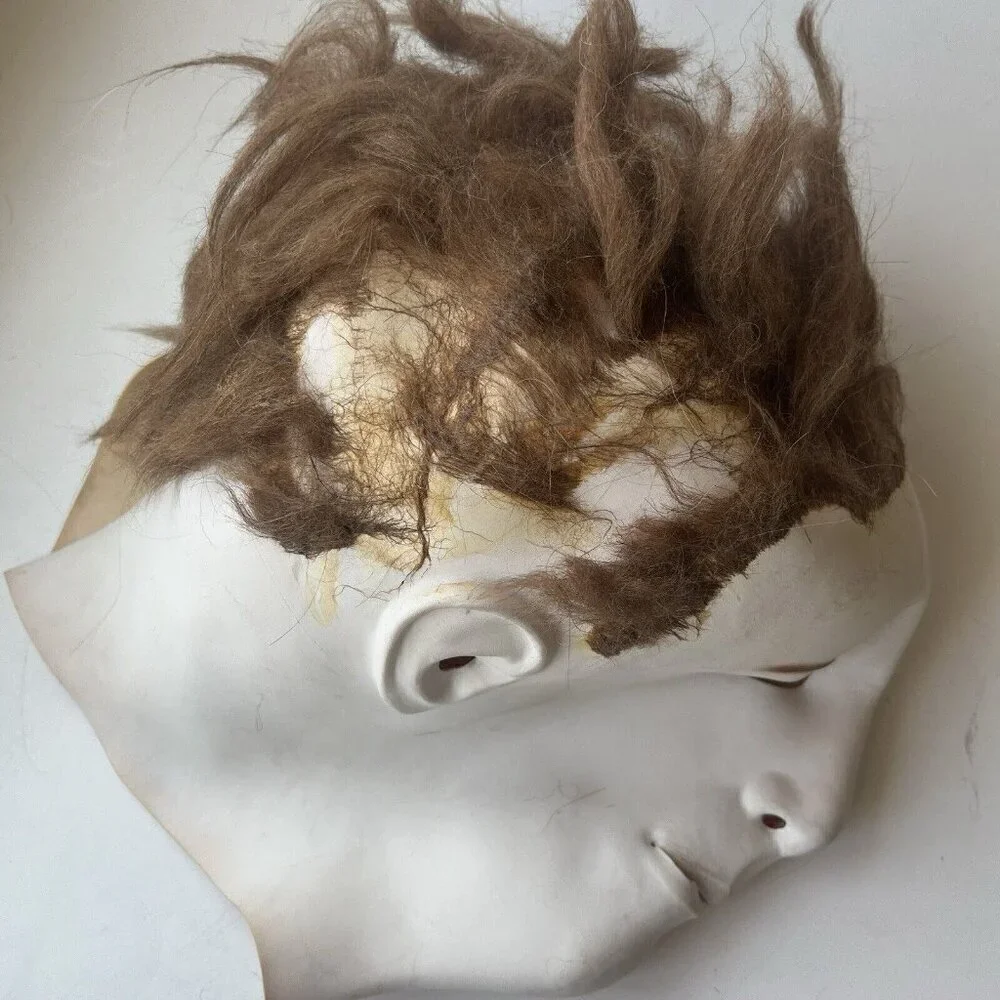 Vtg Don Post Halloween Mask Michael Myers Costume Creepy Horror Scary Prop